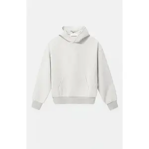 Fear of God ESSENTIALS Men's Oatmeal Heather Signature Classic Hoodie