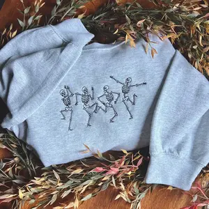 Dancing Skeleton Gildan Crewneck