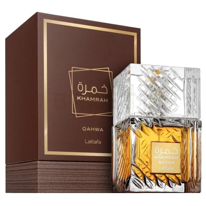 Lattafa | Khamrah | Qahwa | Unisex Fragrance | 100ML - 3.4 OZ | Eau De Parfum | Cardamom, Ginger and Cinnamon