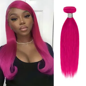 Uniq Hair 100% Virgin Human Hair Brazilian Bundle Hair Weave Straight