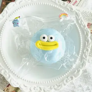 Giant Big Dumpling Squishy Stress Relief Toy, Big-Eyed Fluid Texture Big Bun Stress-Relief Gadget