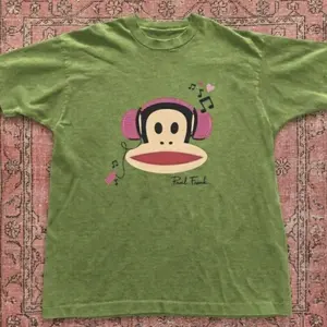 Paul Frank Listening to Music Baby Tee Y2k Clothing,Vintage, Streetwear