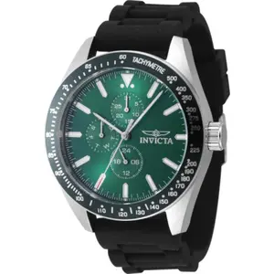 Invicta Men's 47591 Aviator Quartz Chronograph Green Dial Watch