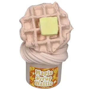 Maple Syrup Waffle DIY Clay Mixing Kit Scented Like Maple Syrup