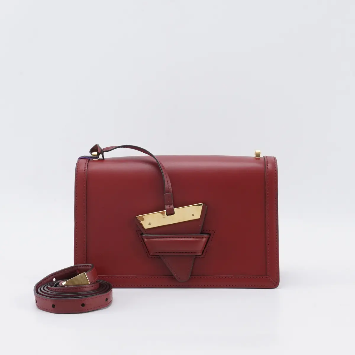 Pre-owned Loewe leather Crossbody Bags Barcelona bag in soft grained calfskin shoulder bag BGP215116
