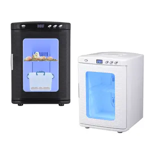 Garvee Upgraded Digital Laboratory Incubator, 25L, Dual AC/DC Power, Precise Temperature Control 10–60°C, LED Display, Portable, Ideal for Egg Hatching, Reptile Breeding, Petri Dishes and Scientific Research