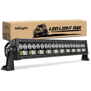 Nilight LED Light Bar 22Inch 150W 7D 15000LM Double Row Flood Spot Combo Off Road Led Bar Driving Lights Boat Lights Super Bright for Truck Golf Cart SUV ATV UTV Boat utv atv   dealsforyoudays