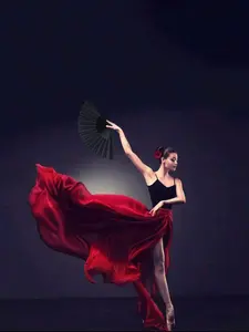 12pcs Pure Color Hand Folding Fans for Women, Plastic Ribbed Handheld Fans, Perfect for Parties, Wedding Gifts, Home Decor, Dance Performances