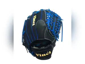 Vinci Pro 11.5” inch Infielder Pitcher Black Blue Lace Glove