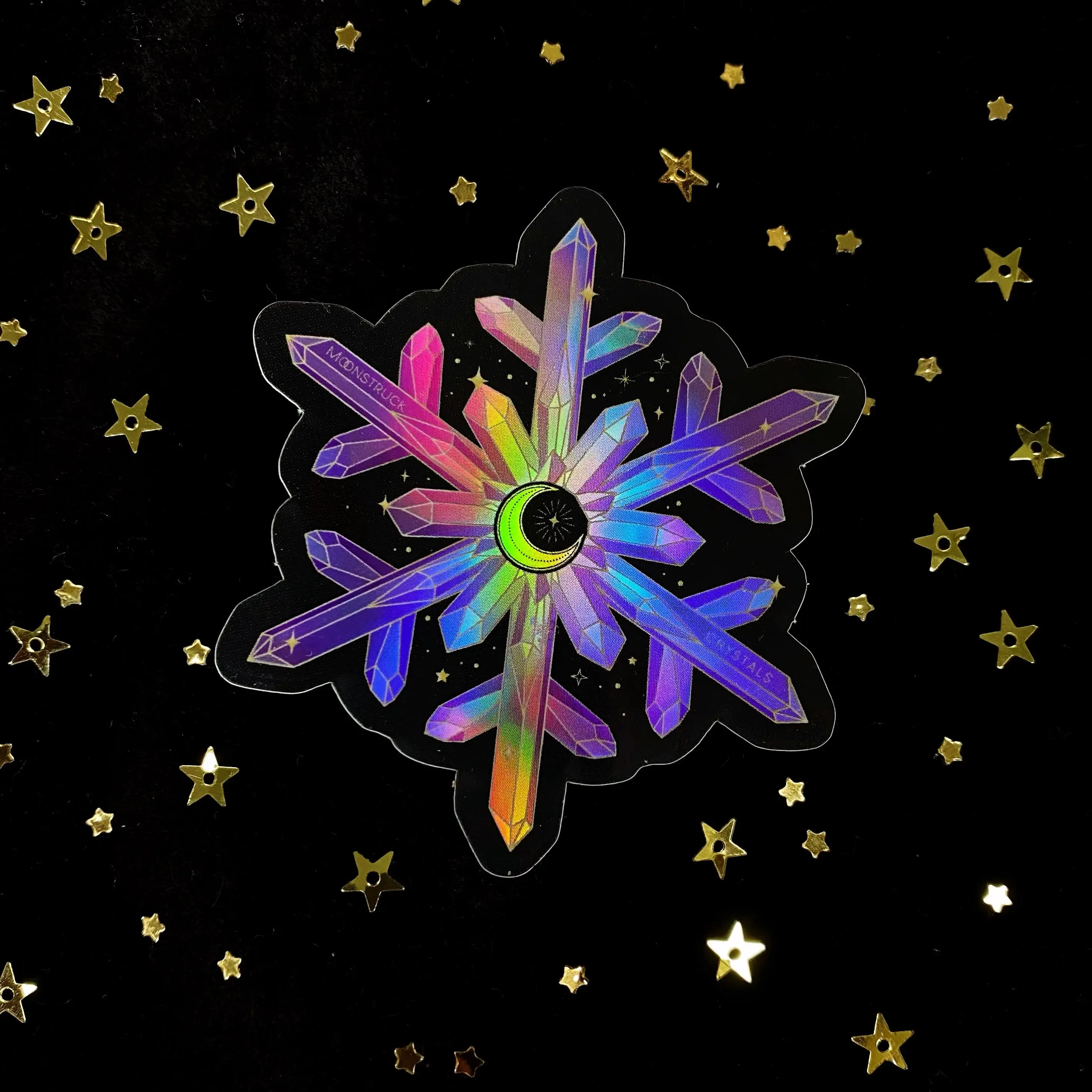 Crystal Snowflake Holo Sticker Crystal Snowflake Holo Sticker