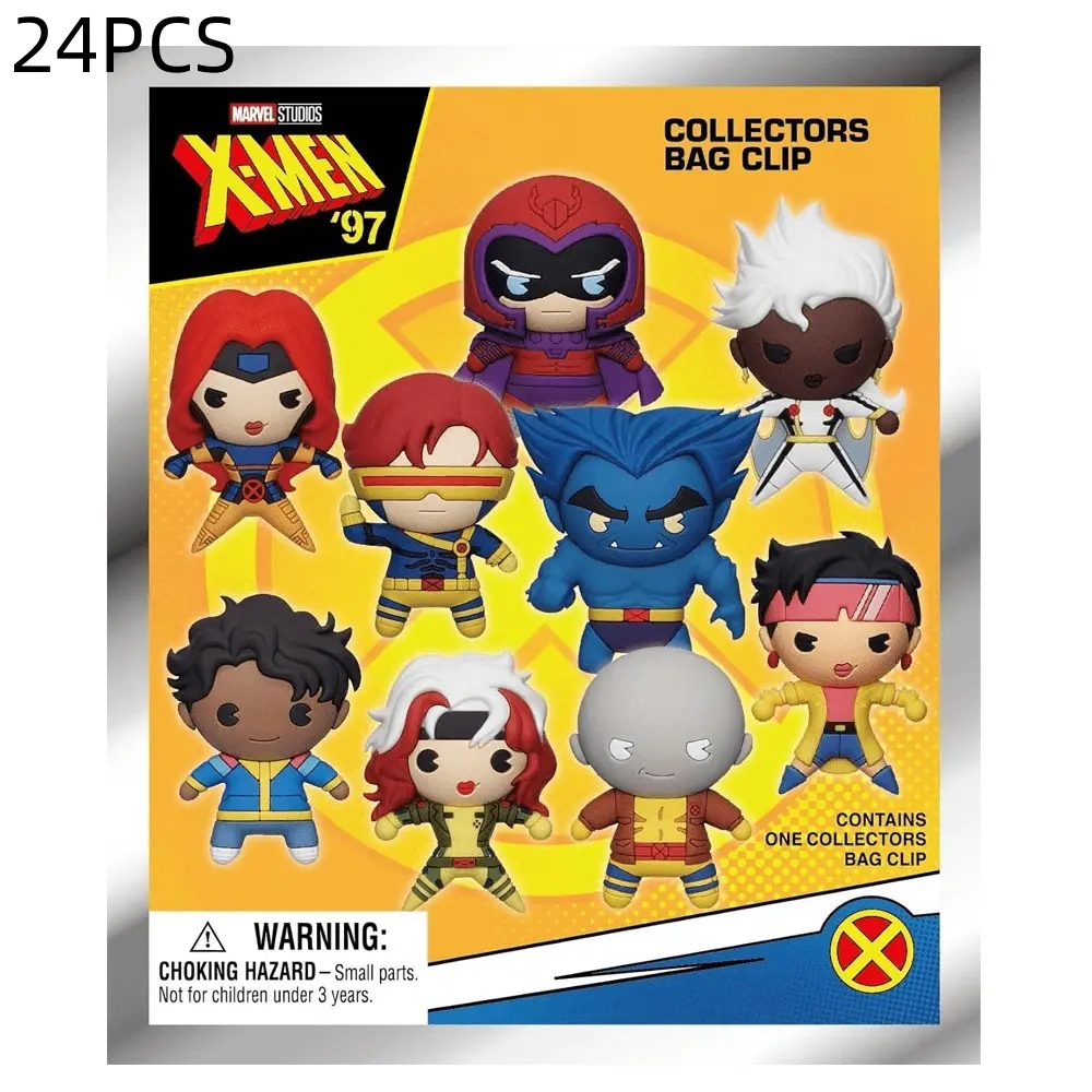 24PCS/1 Box Marvel Officially Licensed X-MEN 3D Foam Mystery Bag
