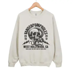 West Hollywood Vanderpump Rules Crewneck Sweatshirt - Bravo Tv Featuring Lisa Vanderpump Stretch Tops