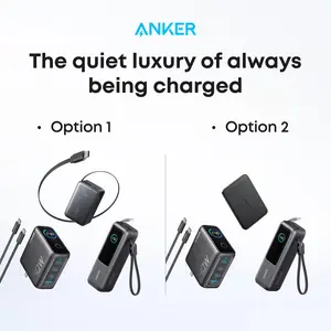 Anker 3-in-1 Ultimate Charging Bundle (2 Options) | 165W 25,000mAh Laptop Power Bank + 140W 4-Port GaN Smart Display Charger + 5K/10K mAh Power Bank | All-in-One Kit for iPhone, MacBook, Samsung