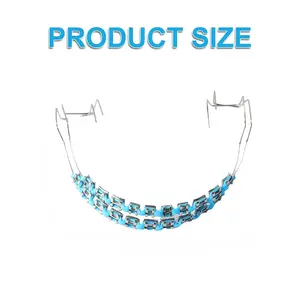 Fashion Dental Braces Chain, Full Color Options, Stylish and Trendy, Perfect for Outdoor Events, Parties, Gatherings