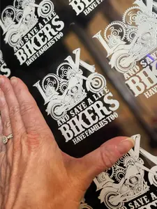 Custom Sticker | Waterproof UV-DTF Decal | Upload Any Photo (Great for Cups, Laptops, Cars, Gifts)