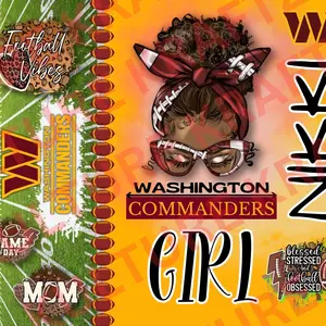 20 oz “ Washington Commanders” Custom Tumbler