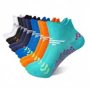 6 Pairs Compression Ankle Socks for Men Women, Breathable Athletic Running Socks, Cushioned Support Socks for Sports Gym Workout fit