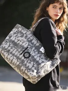 LO Large-Capacity Canvas Tote Bag for Women — Handbag & Shoulder Bag | Gym, Yoga, and Commuting | Versatile Style