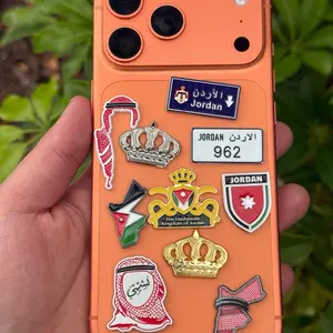Metal Arabic Calligraphy Phone Sticker Laptop Sticker Tablet Sticker – Middle Eastern Inspired Design Jordanian Phone Case Jordanian phone sticker Jordan phone case Jordanian phone case iPhone ip17promax case ip17 phone case ip16promax phone case
