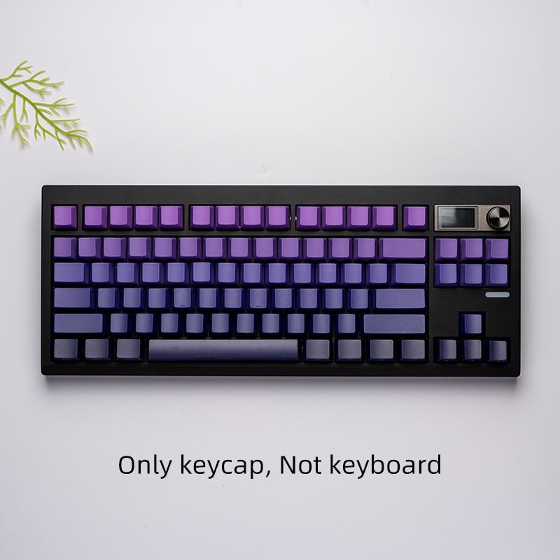RGB Backlight Keycap, PBT Keycap, Keyboard Keycap for 6.25U Space 61 68 75 82 87 98 100 108, Computer Accessories