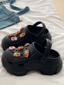 Summer Women's New Capybara Clogs for Indoor Home Relaxation, Versatile Wearable Comfort and Durability, Lightweight Hole Shoes, Slipper