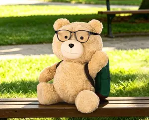 POP MART 《TED2》Hot Nerd Ted Series Action Plush Doll Blind Box