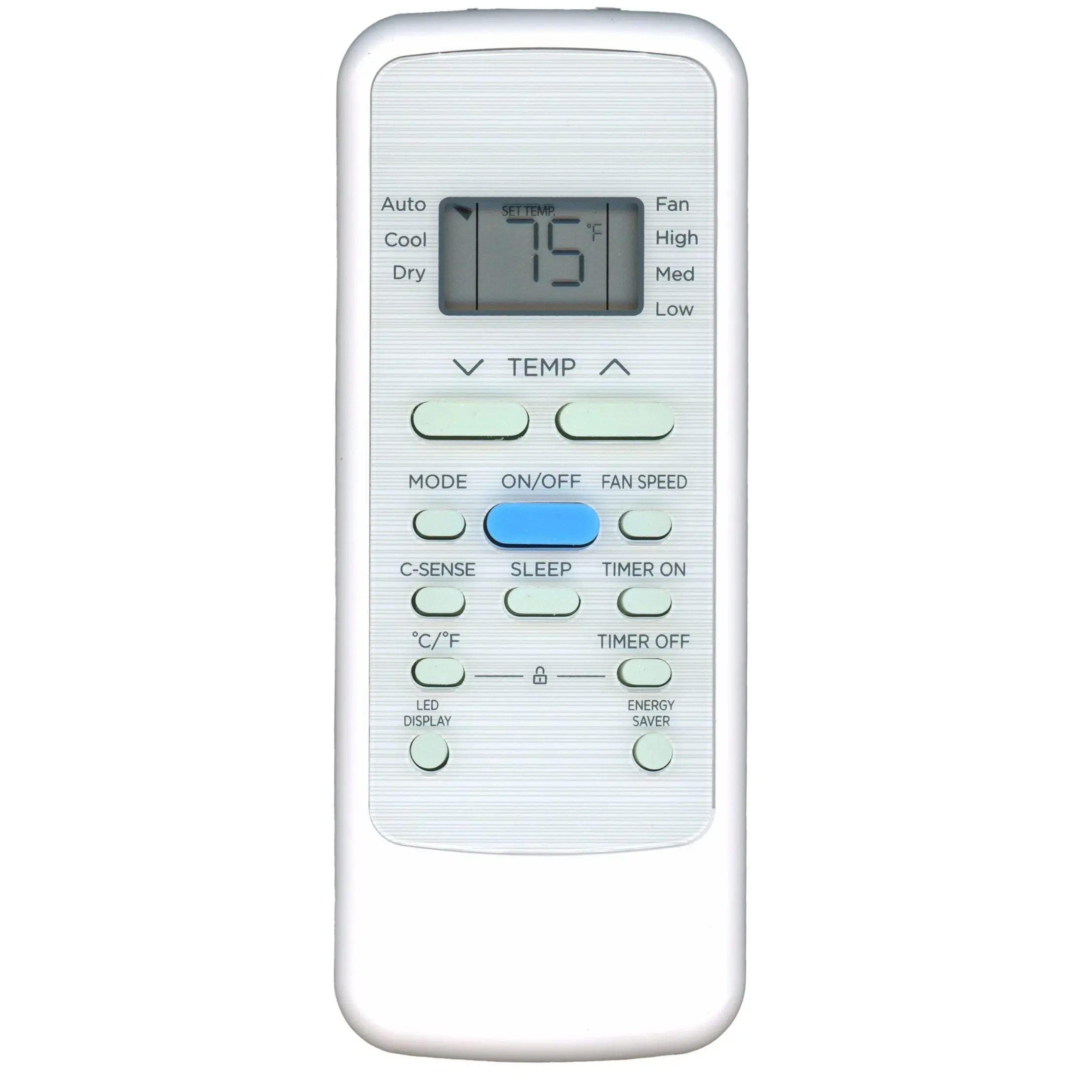 Dan’s Originals for Midea RG51G910/CEFU1-1 Air Conditioner Remote Control | ComfortSense Smart Window AC - 17317000A59407