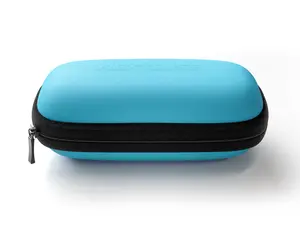 Nextbase Piqo Pouch Miami Blue - Protective Shell Cover for Nextbase Piqo 1K & 2K Dash Cams with Soft Lining & Elastic Netting