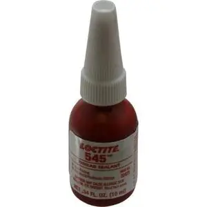 Loctite 10 mL Bottle, Purple, Liquid Thread Sealant Series 545, 24 hr Full Cure Time, Hand Tool Removal 303420