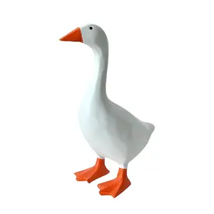 7 Inch Table Goose Desktop Decoration, Perfect for Office and Home Use, Ideal Gift for Friends and Family, Cute Desk Accessory, Figurines