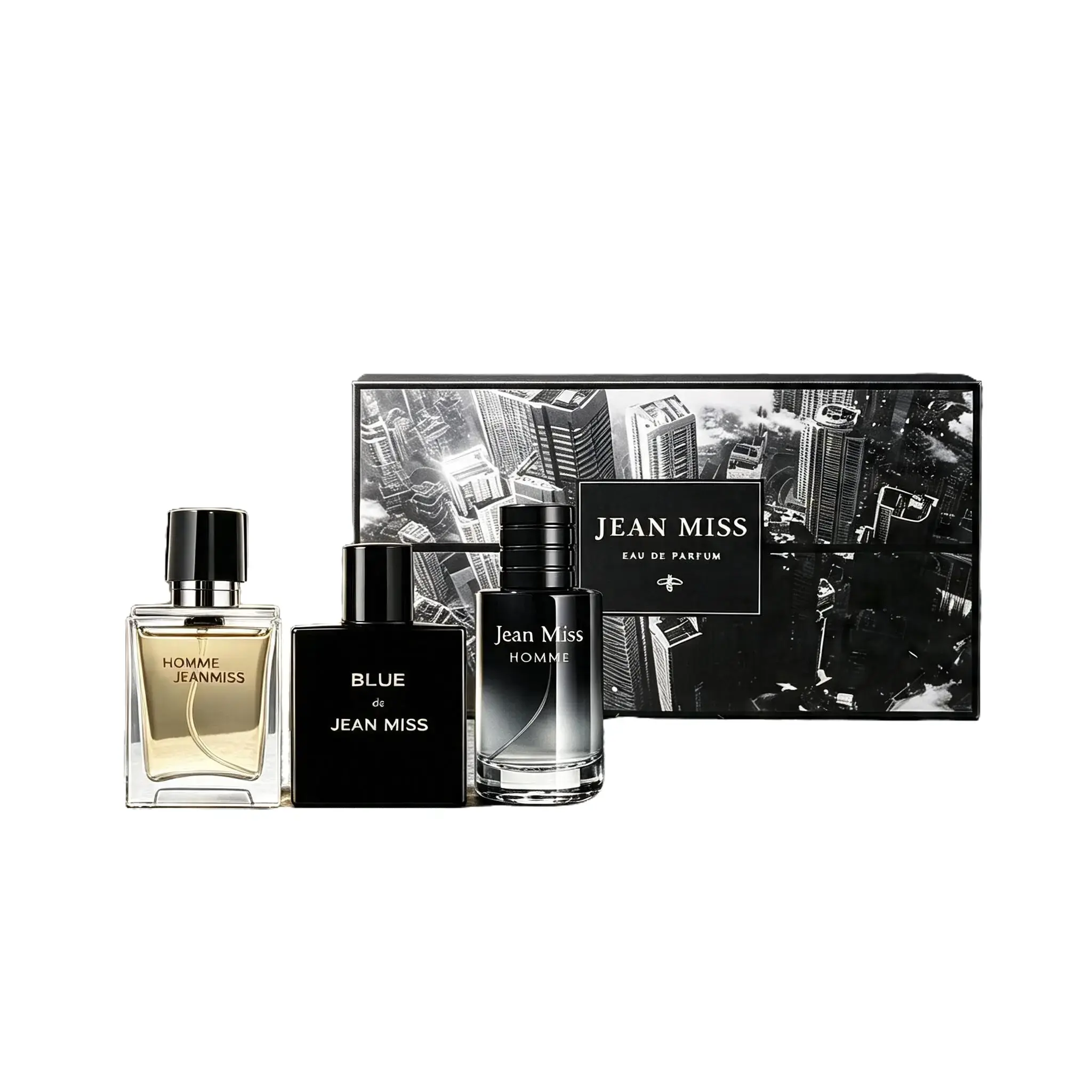 Men's & Women's Perfume Set, 3-Count, 30mLEach, Liquid Fragrances, Daily Scent, Ideal Gift forCouples, Dates & Gatherings distinct unique charm gent different flavor box set quiet confidence luxury fragrance collection