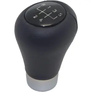 Pursuestar Leather 5 Speed Manual Short Shift Knob for BMW 1 3 5 6 Series E30 E32 E34 E36 E38 E39 E46 E53 E60 E63 E83 E84 E90 E91 E92