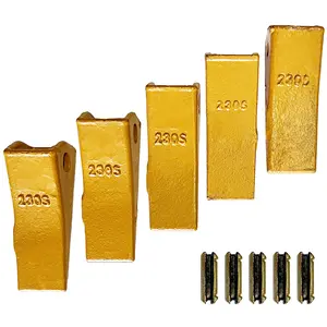 BDI Wear Parts 23 230 Series 230S Bucket Teeth Replacement Teeth for Bobcat Bucket Tooth with 23p Flex Pin for Hensley Excavator - 5 Pack mechanic tools