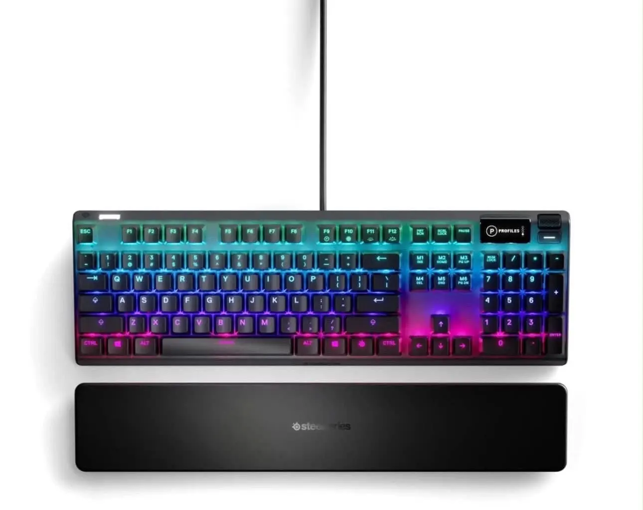 SteelSeries Apex 7 Mechanical Gaming Keyboard RGB OLED Display