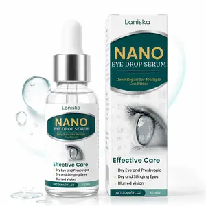 Eye Drop Serum – Hydrating Eye Care Drops for Dry, Tired & Stinging Eyes, Helps Refresh Blurred Vision & Eye Discomfort, Gentle Moisturizing Formula, 30ml