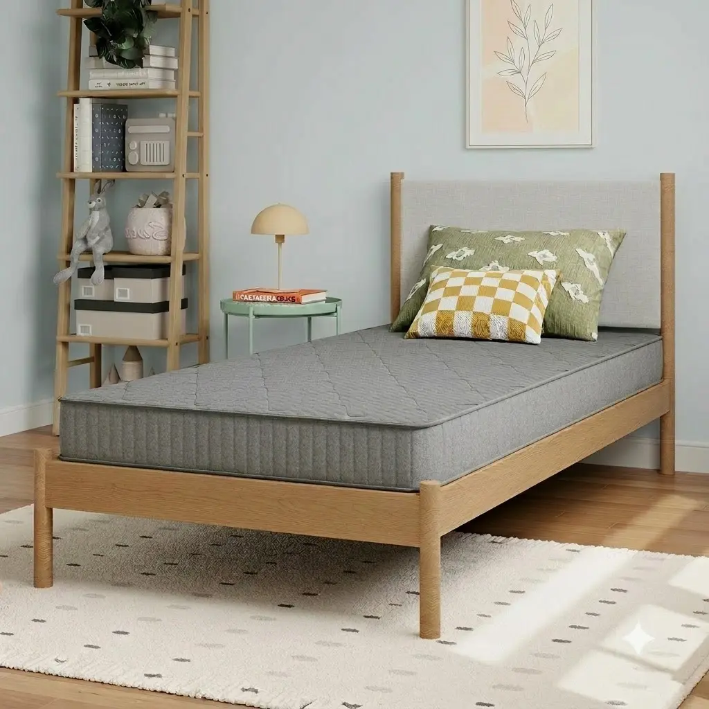 Avenco Misty 6 Inch Twin Cooling Memory Foam Innerspring Mattress Medium Support Pressure Relief Hybrid Bed in a Box