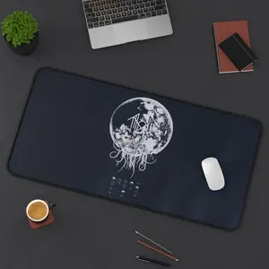 Desk Mat with Sleep Token Design 3mm Neoprene Anti-Slip Backing 3 Sizes Supplier Gaming Mouse Pad, Accessories