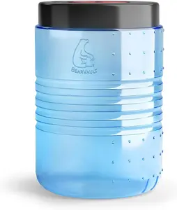 Recipiente de oso para mochileros. 4 : BV500, BV475, BV450, BV425. Contenedor de alimentos resistente a los osos para acampar, senderismo, pesca, canoa, caza, ciclismo.