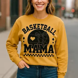 Basketball Mama Screen Print Transfer only (Ready to Press)