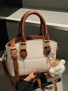 Women's Elegant Handheld Bag, Fashionable Versatile Single Shoulder Crossbody Bag, Casual Trendy Versatile High-quality Daily Commuting Bag, Girl Fashionable Bag, Casual Trendy Handbag