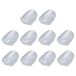 Clear Toe Cover (2/10pcs/set), Silicone Toe Protector, Breathable Toe Cover, Foot Care Supplies