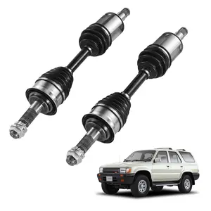 VEVOR CV Axle Shaft Assembly, 2 Pieces Front Left & Right (Driver and Passenger Side), Automotive Replacement CV Joint Axles Pair Compatible with 1996-2002 Toyota 4Runner, Alloy Steel & Carbon Steel