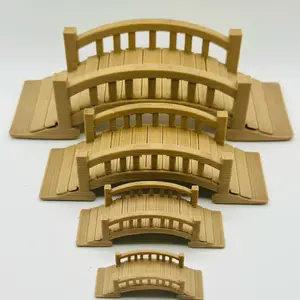 Wooden Style Bridge Decor