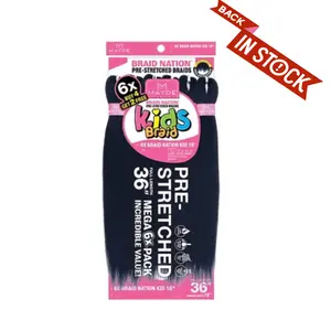 Mayde Beauty  6X BRAID NATION KID 18"