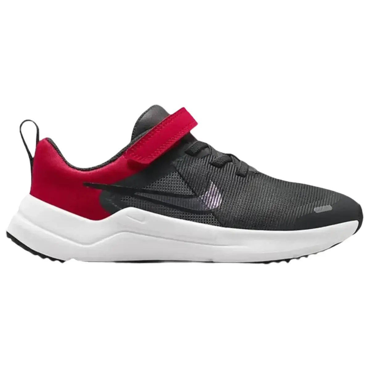 Nike Downshifter 12 Anthracite University Red Kids Fashion Shoes New