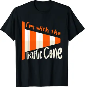 Matching Halloween Shirt With Traffic Cone Costume T-Shirt - Parkerrhode Shop 46B09GTBGDM4