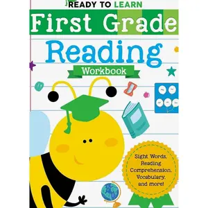 Ready to Learn: First Grade Reading Workbook: Sight Words, Reading Comprehension, Vocabulary, and More!   Paperback – Illustrated, May 5, 2020