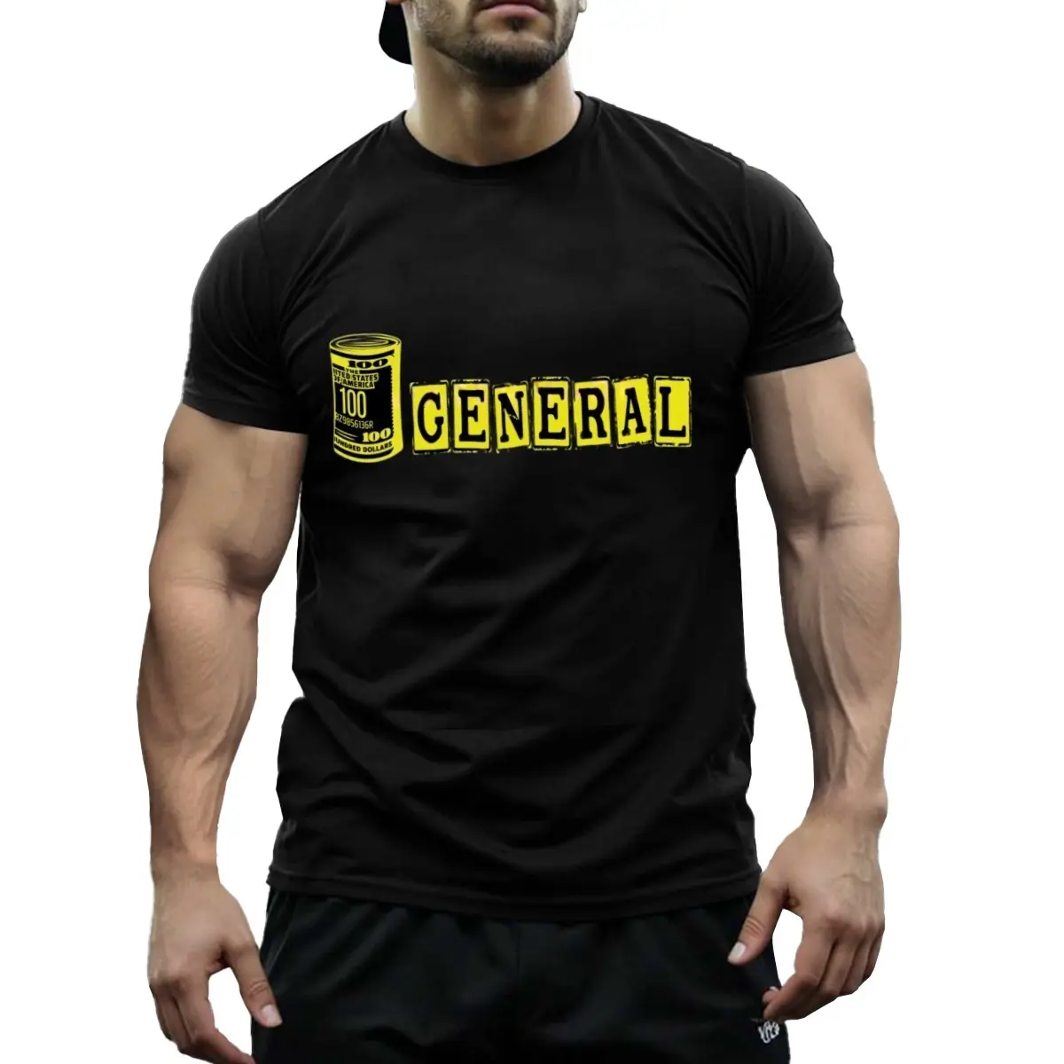 dollar general duffle Mens/Womens T-Shirt, Cotton Crew Neck Tee