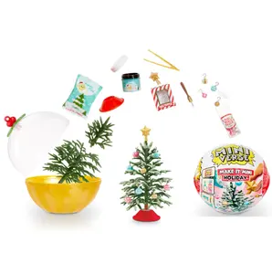 MGA's Miniverse Make It Mini Holiday Series Mini Collectibles - Seasonal, National Lampoon's Christmas Vacation Blind Packaging, DIY, Resin Play, Replica Food, NOT Edible, Collectors, 8+