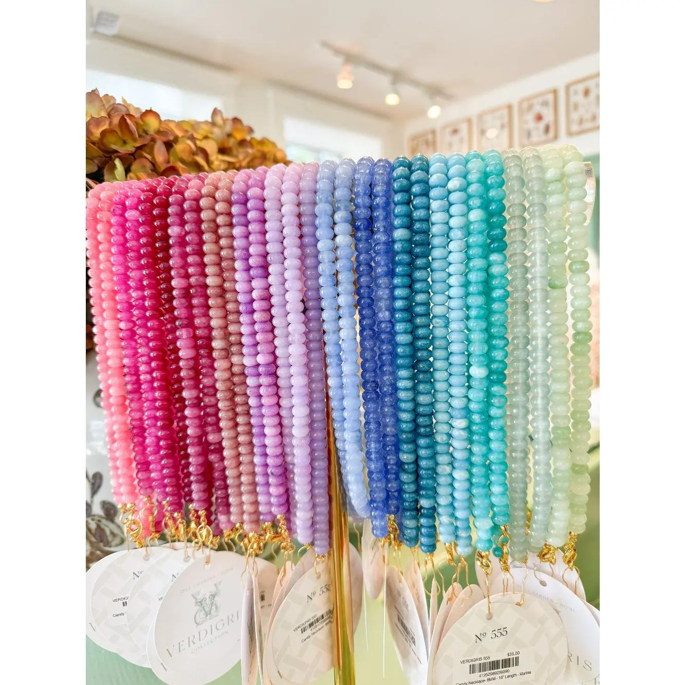 Candy Necklace- 8MM - 16" Length Candy Necklace- 8MM - 16" Length